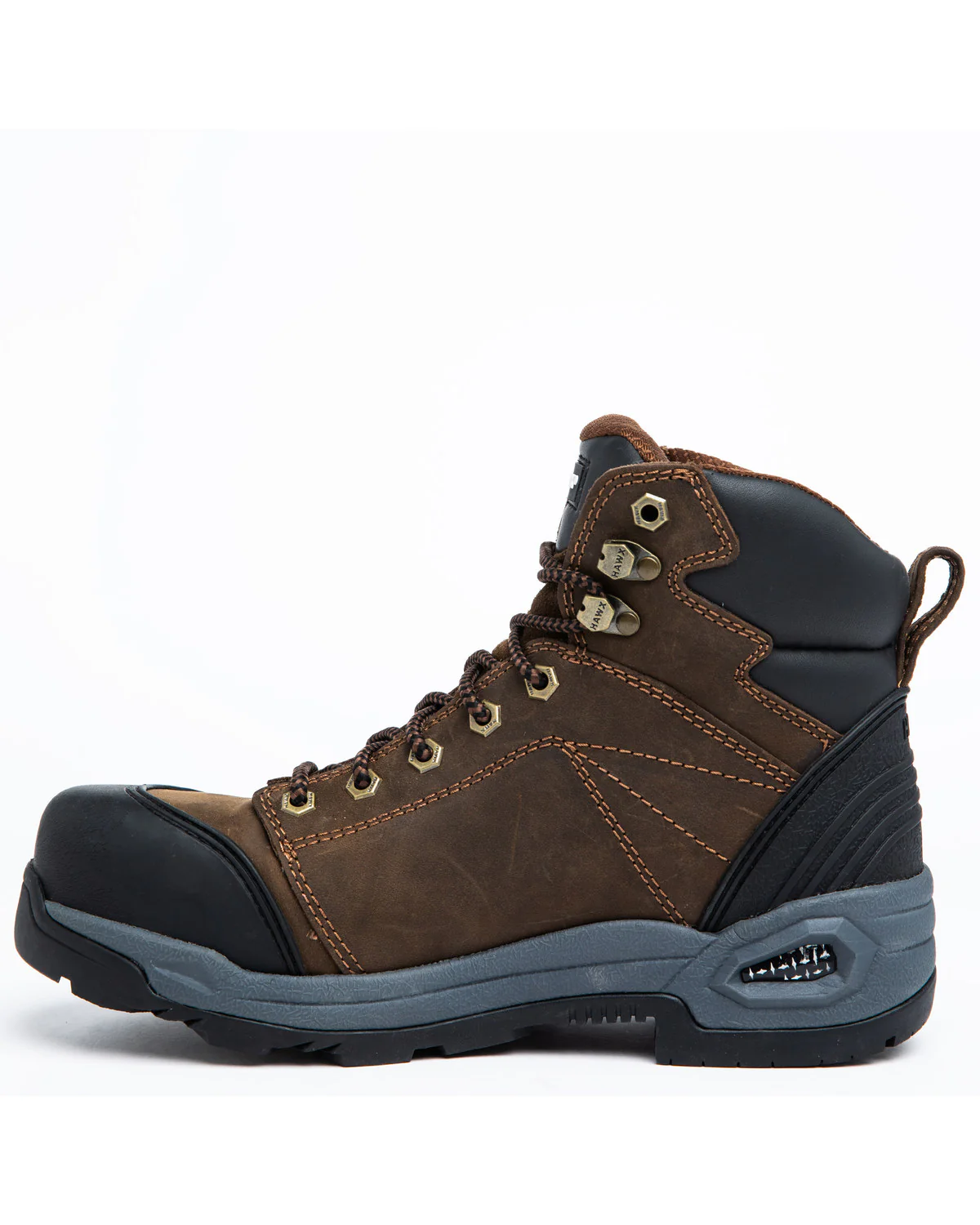 Men's 6" Crew Chief Lace-To-Toe Work Boots - Composite Toe - Image 3
