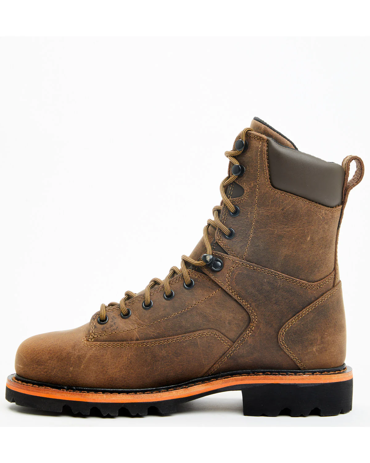 Men's 8" Insulated Lace-Up Waterproof Work Boots - Composite Toe - Image 3