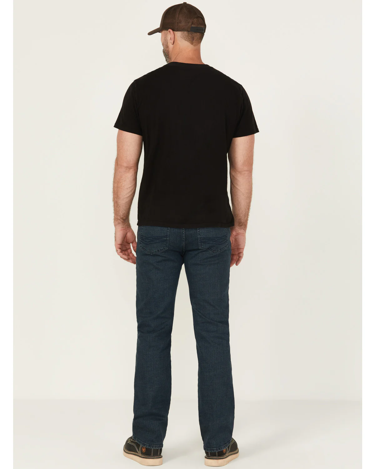 Men's Chamberlin Straight Stretch Denim Work Jeans - Image 3