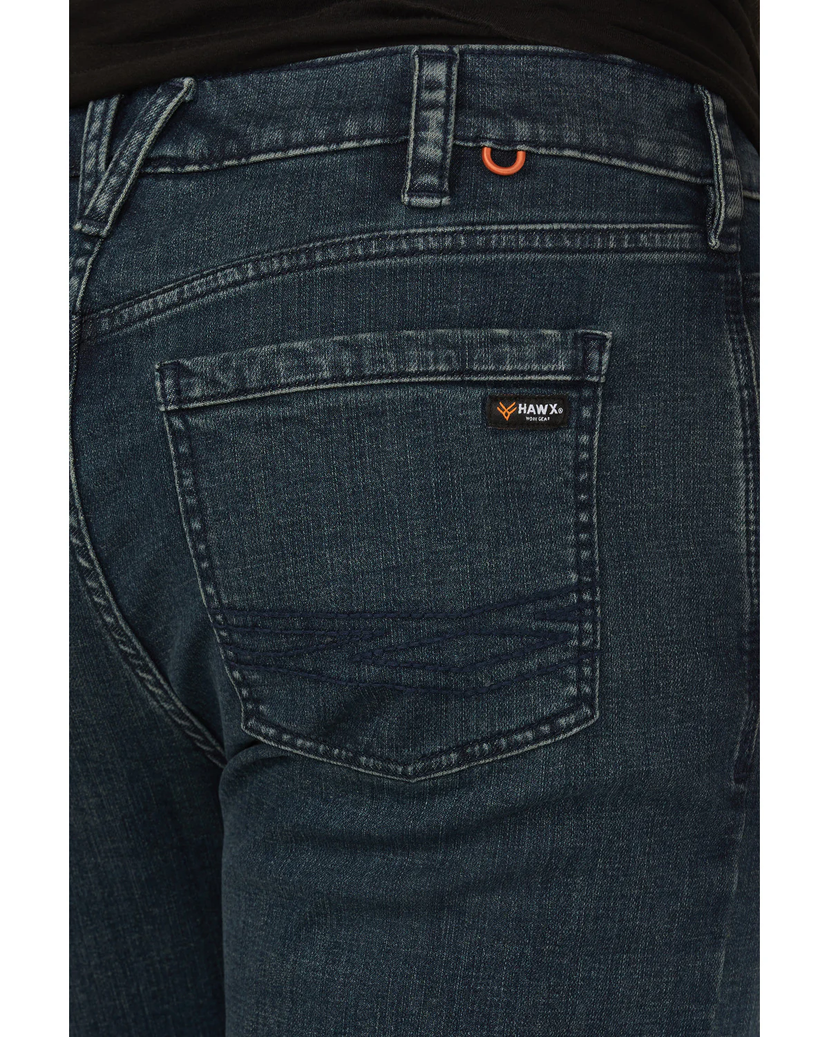 Men's Chamberlin Straight Stretch Denim Work Jeans - Image 4