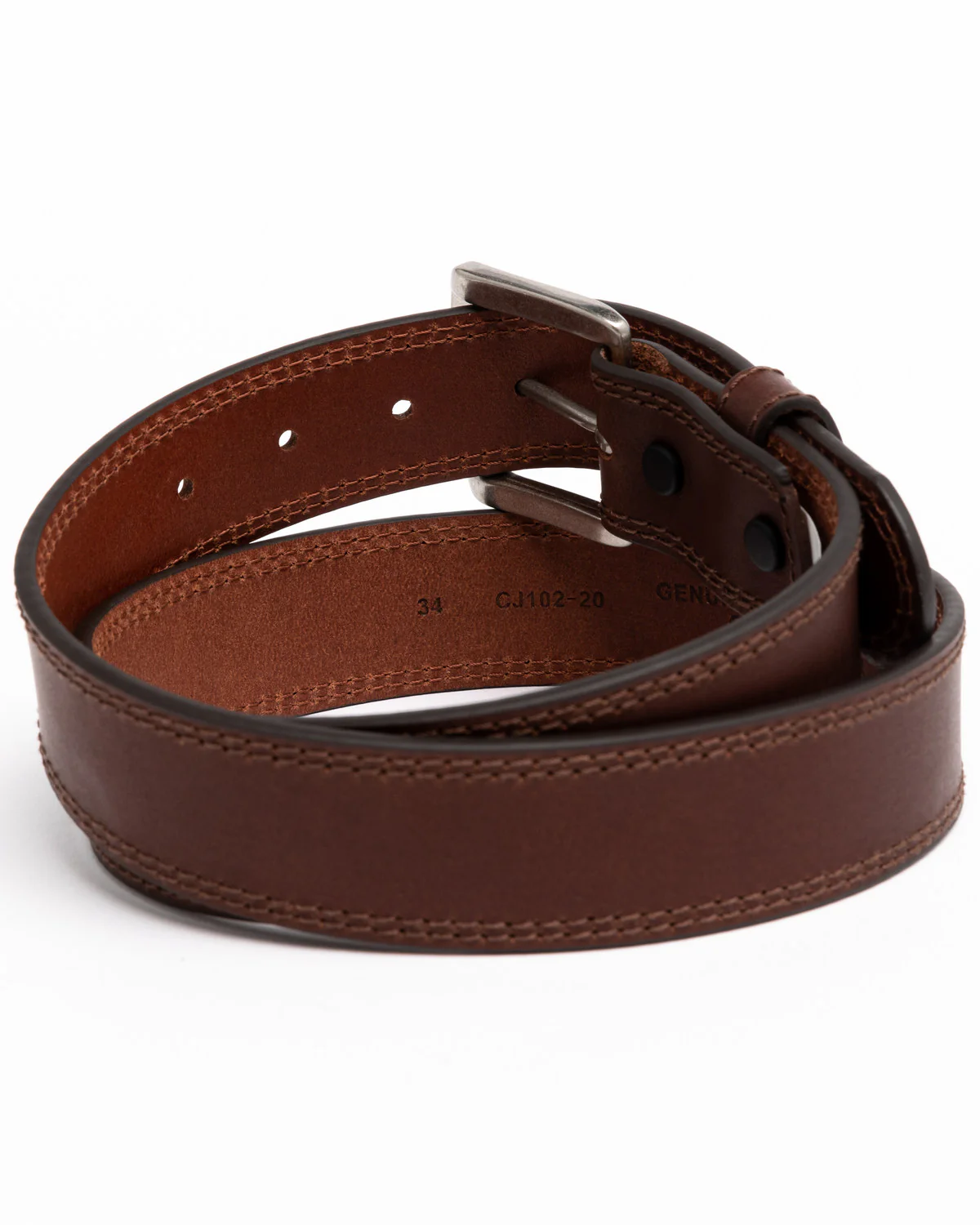 Men's Double-Stitched Work Belt - Image 2