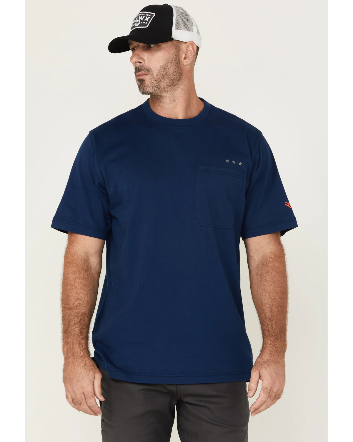 Men's Eagle Short Sleeve Graphic Work Shirt - Image 2