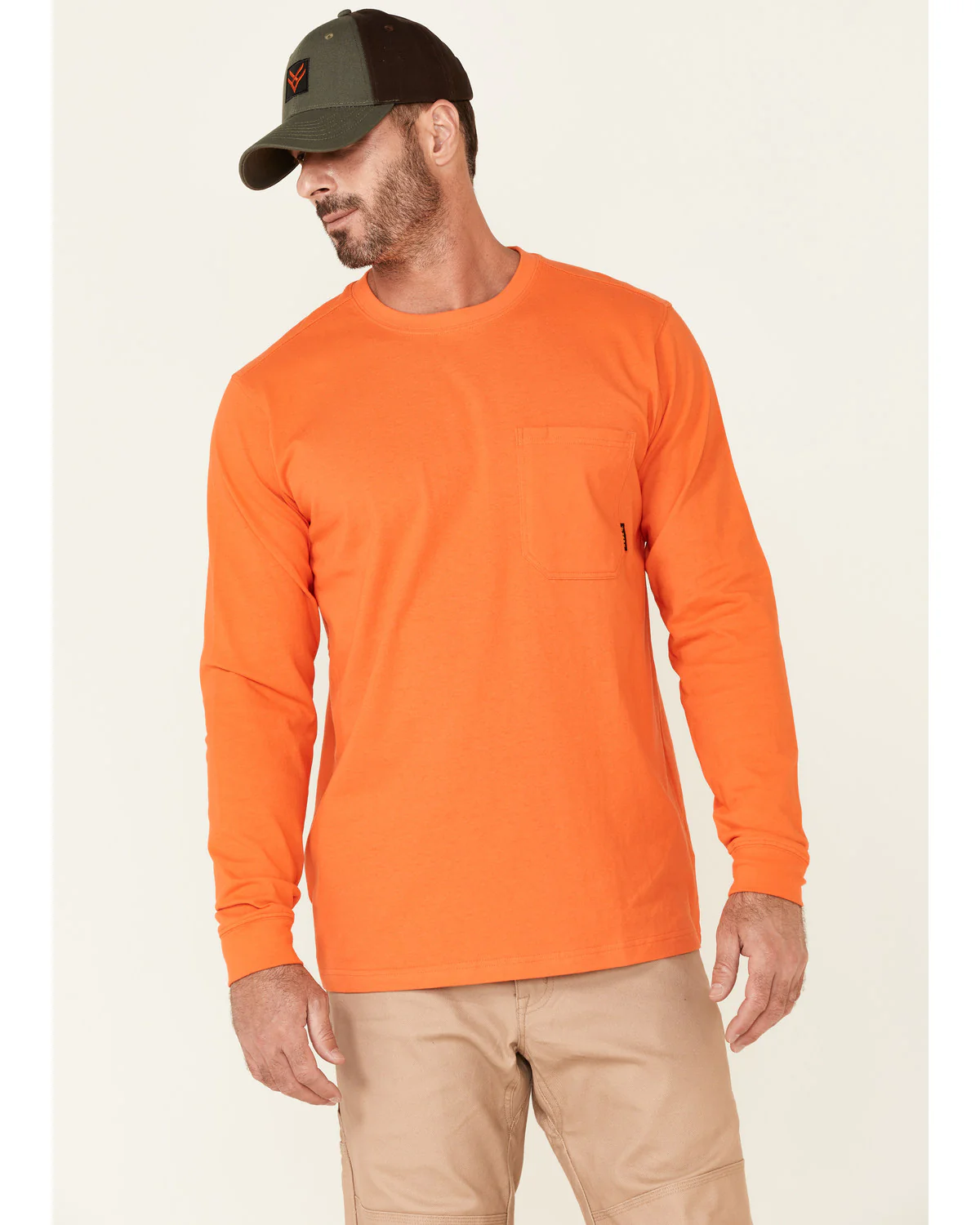 Men's Forge Long Sleeve Work Pocket T-Shirt