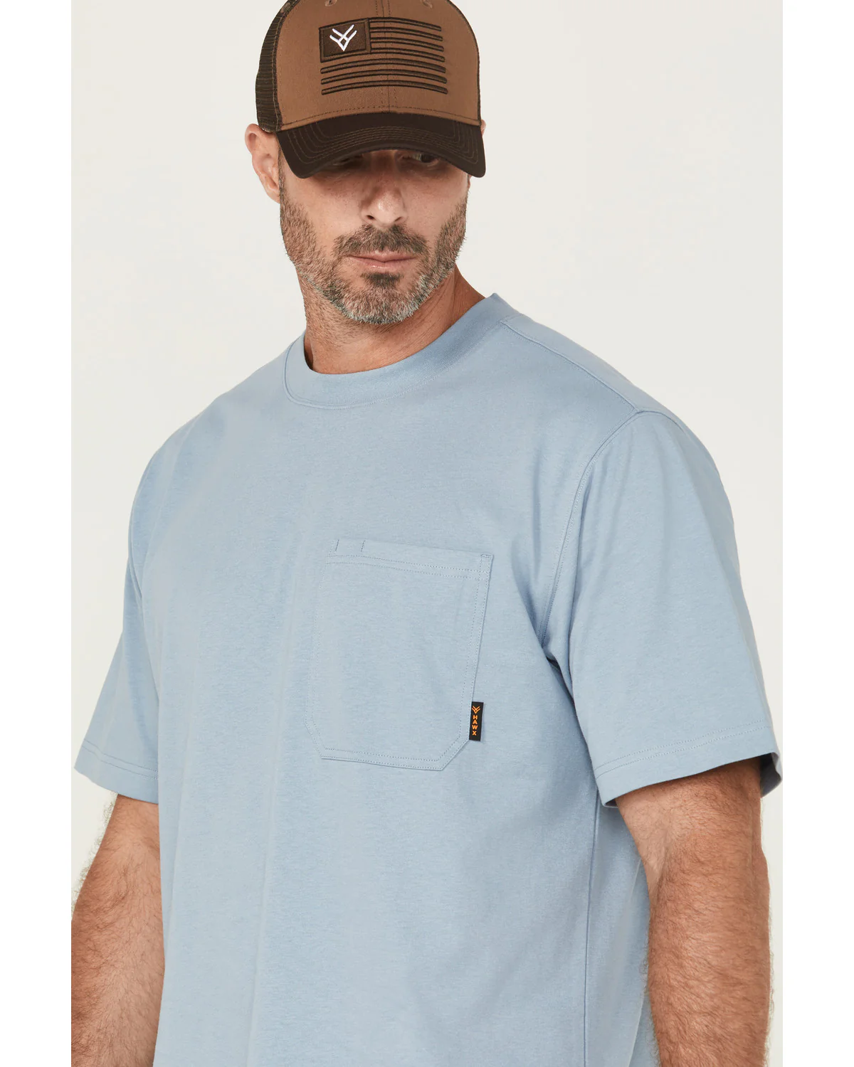 Men's Forge Solid Short Sleeve Work T-Shirt - Image 2