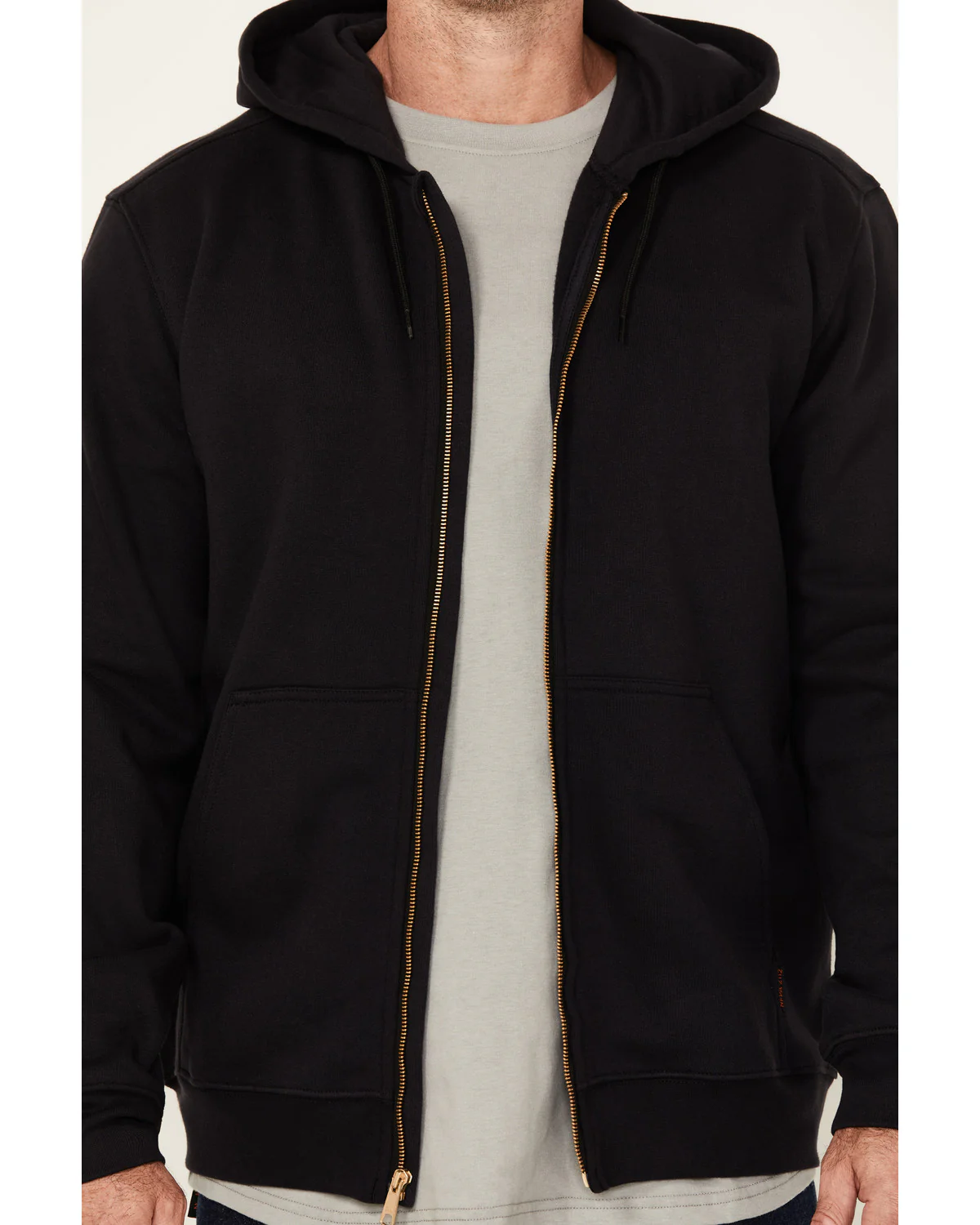Men's FR Fleece Hooded Jacket - Image 3