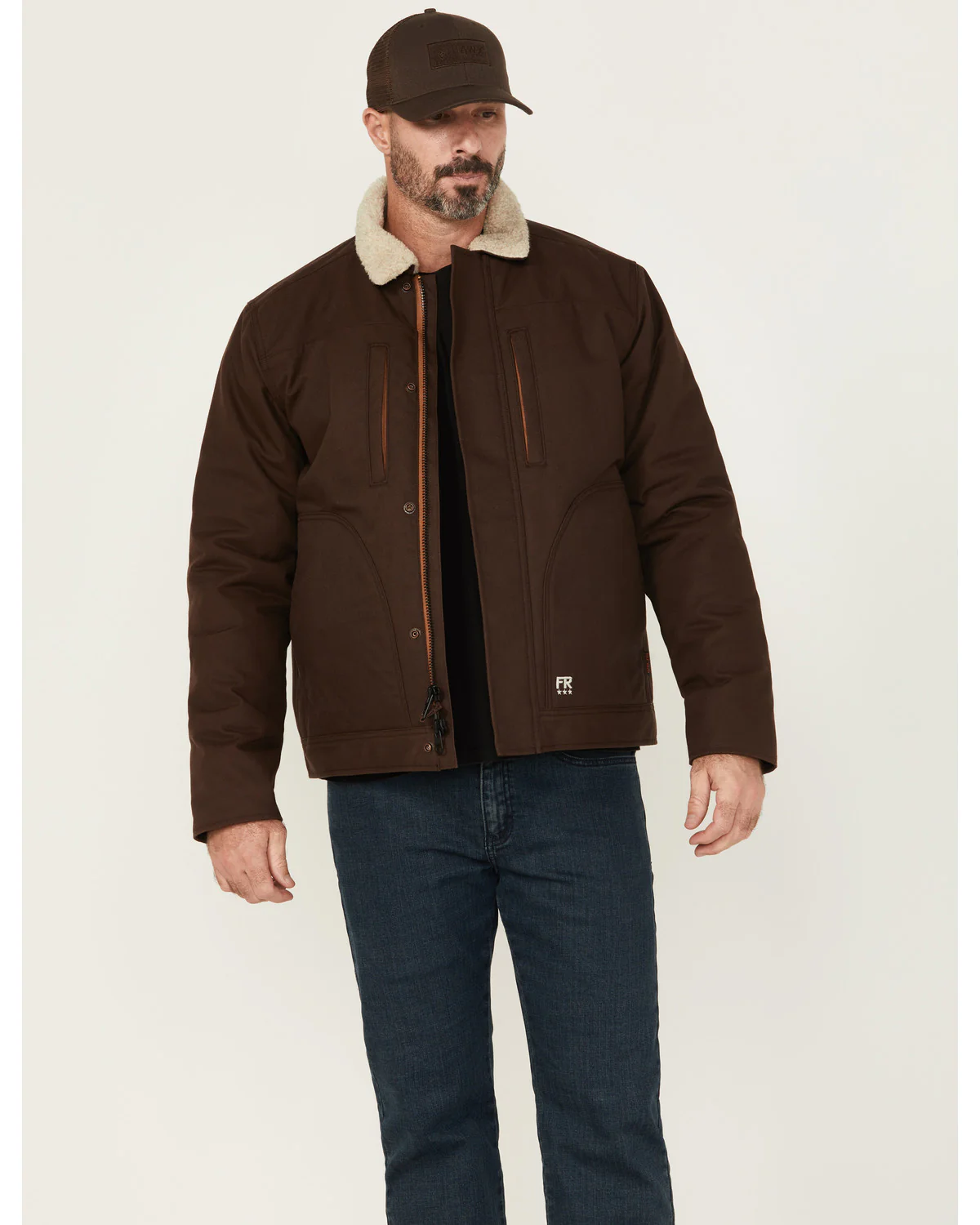 Men's FR Sherpa Lined Work Jacket