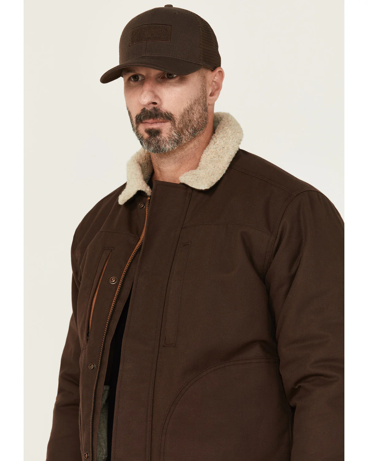 Men's FR Sherpa Lined Work Jacket - Image 2