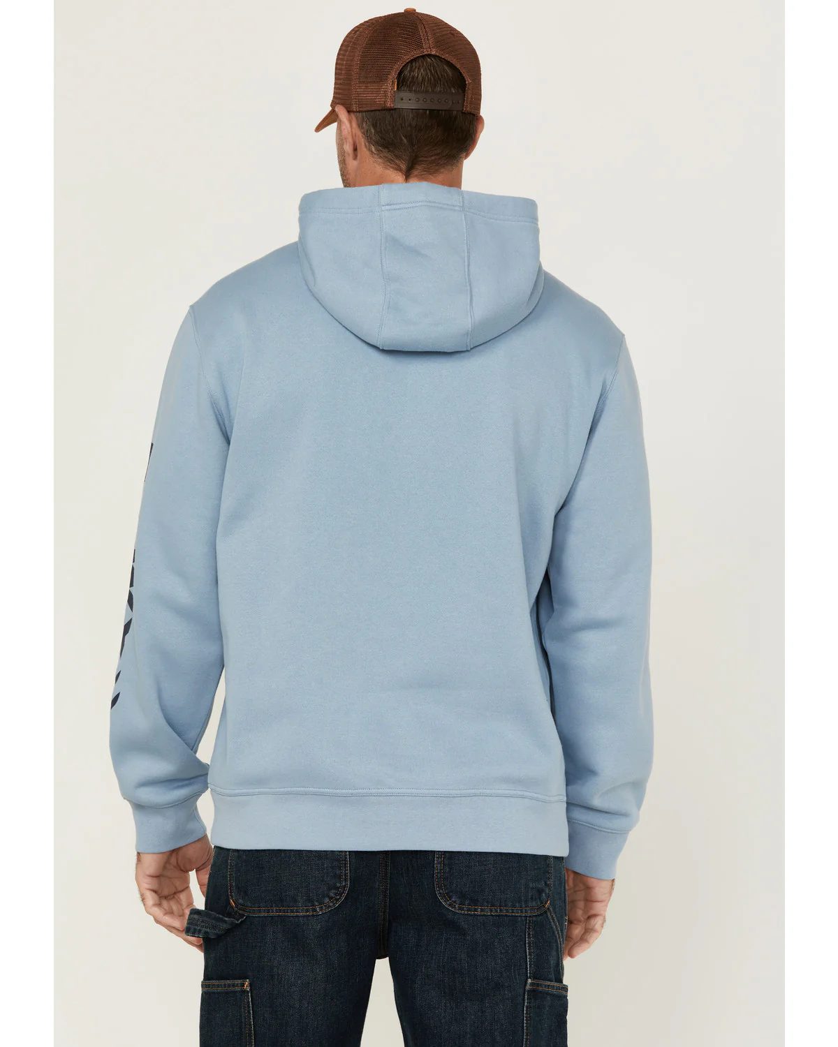 Men's Halstead Logo Sleeve Hooded Sweatshirt - Image 4