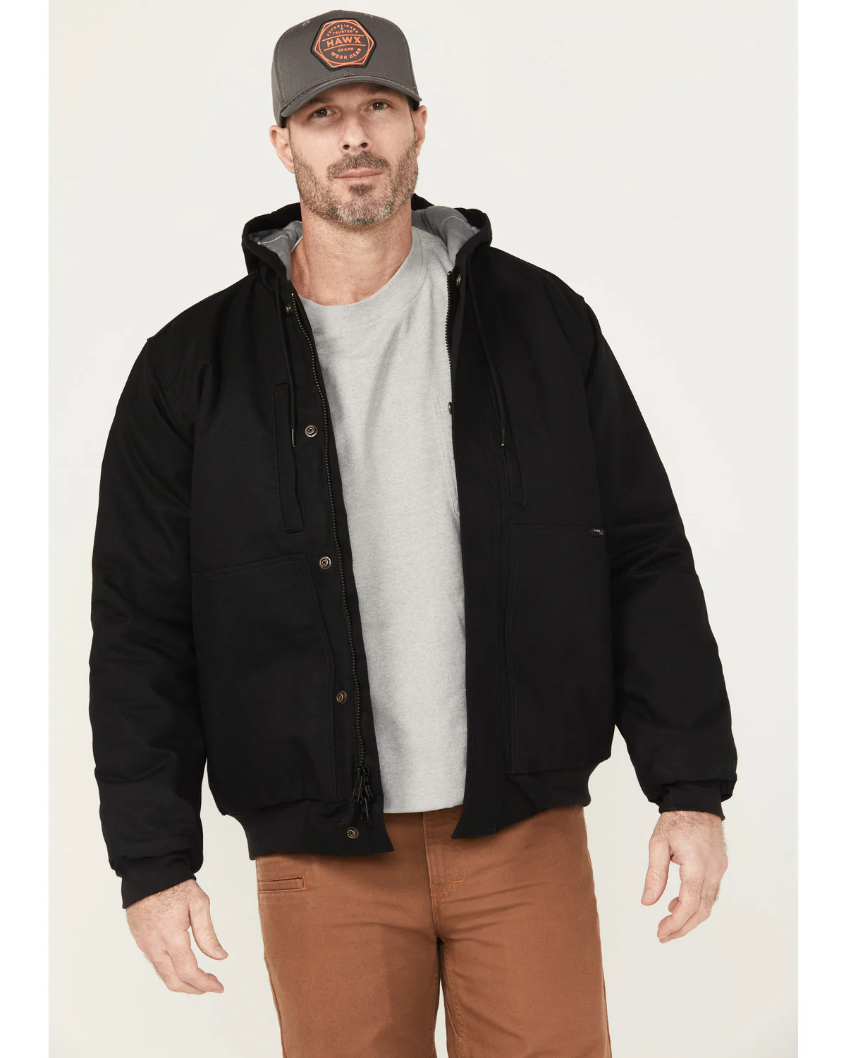 Men's FR Hooded Bomber Jacket