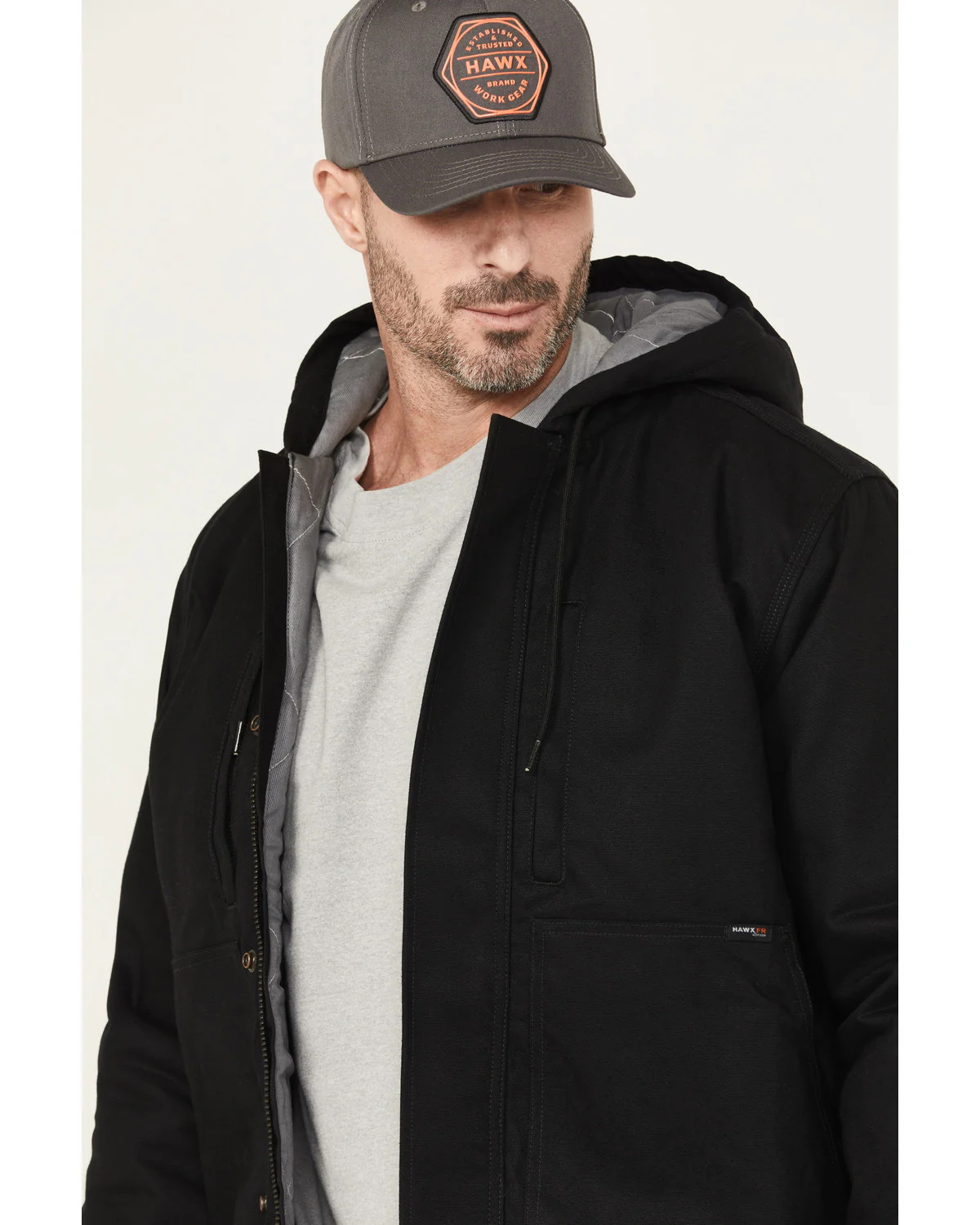 Men's FR Hooded Bomber Jacket - Image 2