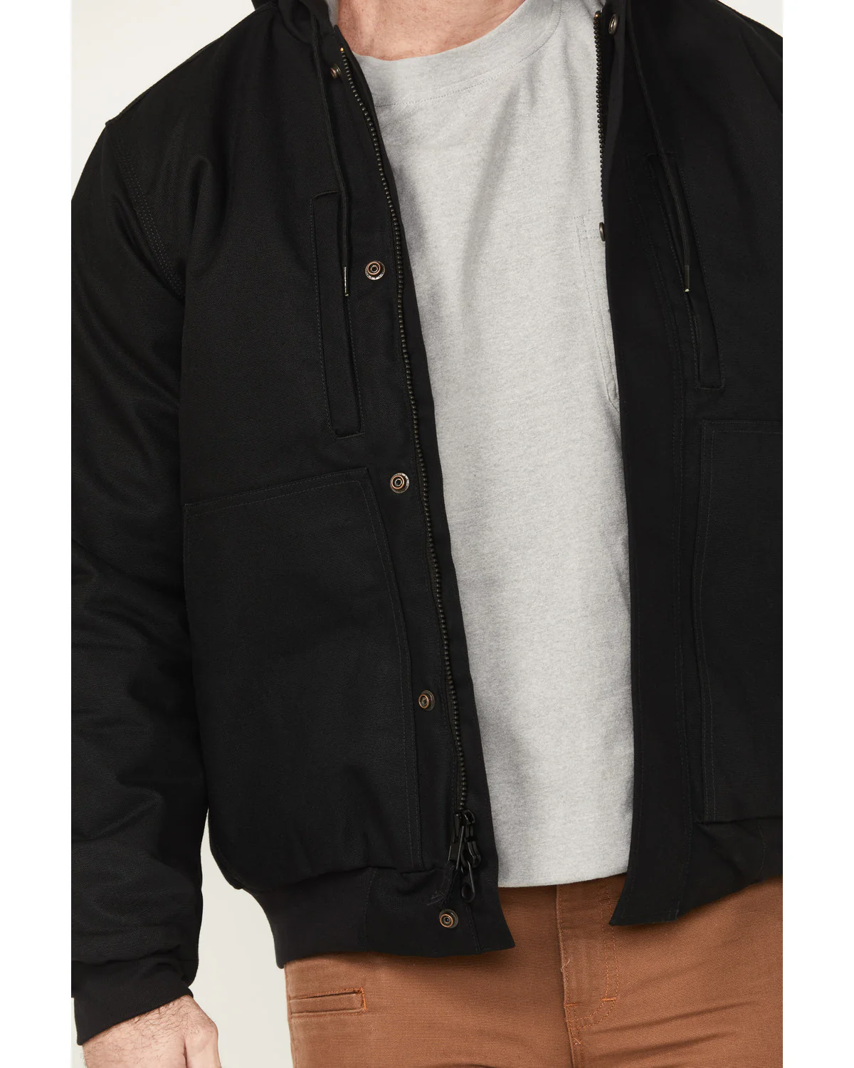 Men's FR Hooded Bomber Jacket - Image 3