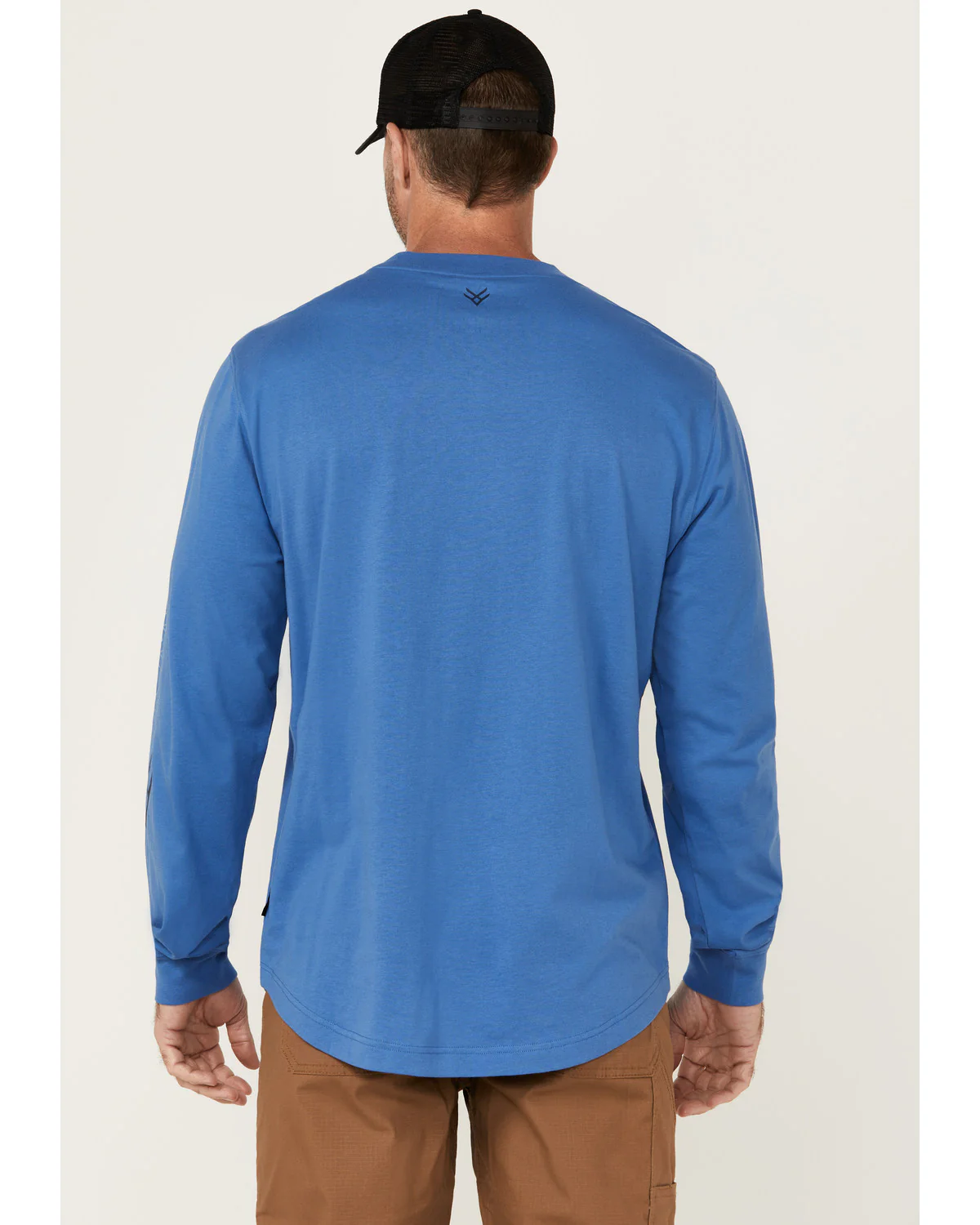 Men's Logo Long Sleeve Graphic Work T-Shirt - Image 4