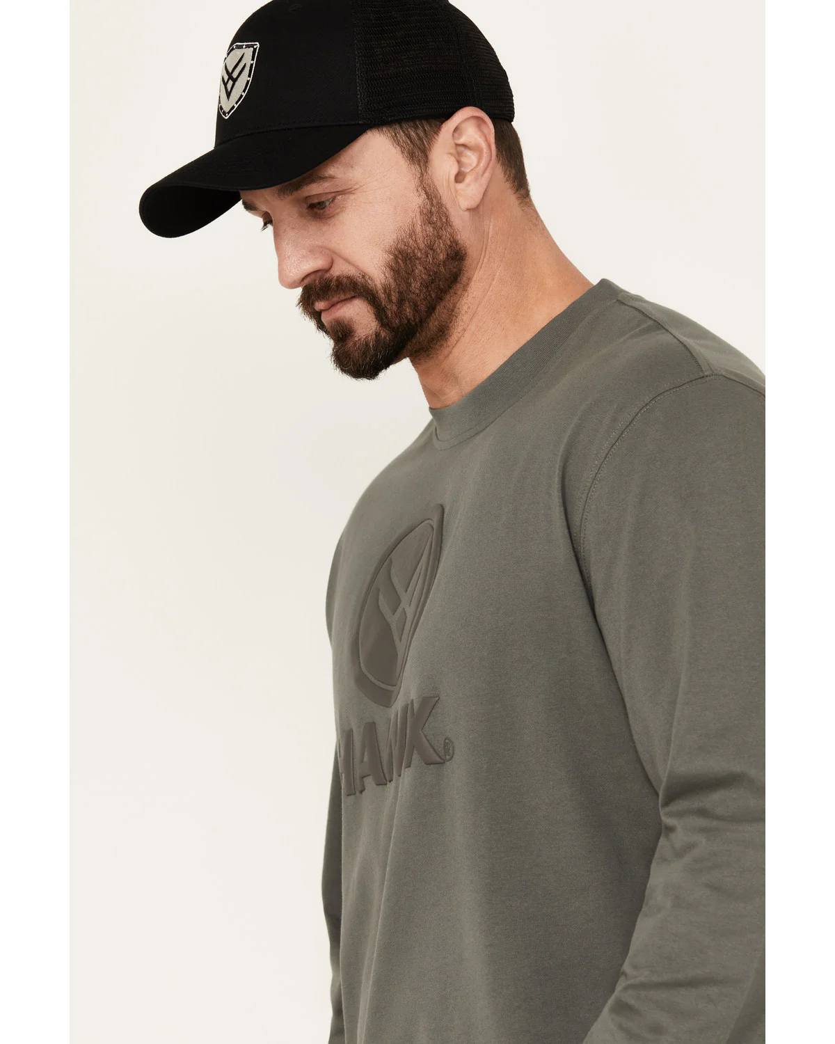 Men's Long Sleeve Graphic Work T-Shirt - Image 2
