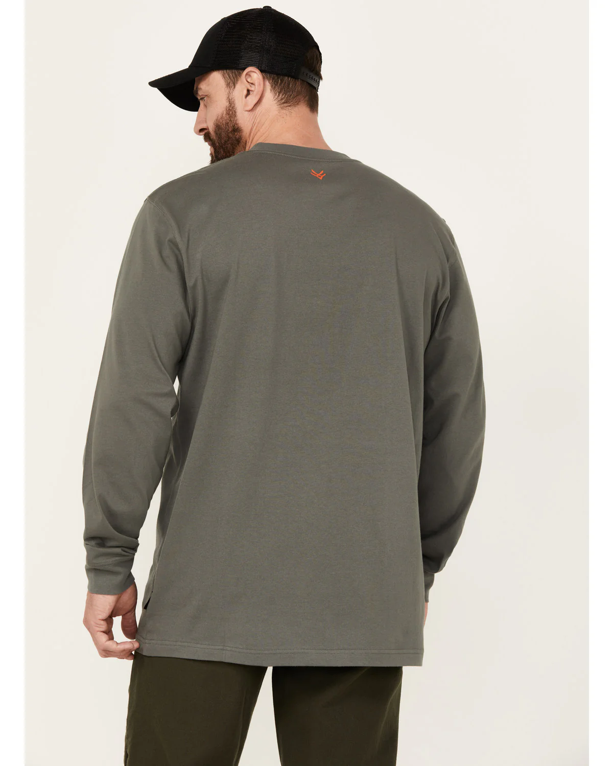 Men's Long Sleeve Graphic Work T-Shirt - Image 4