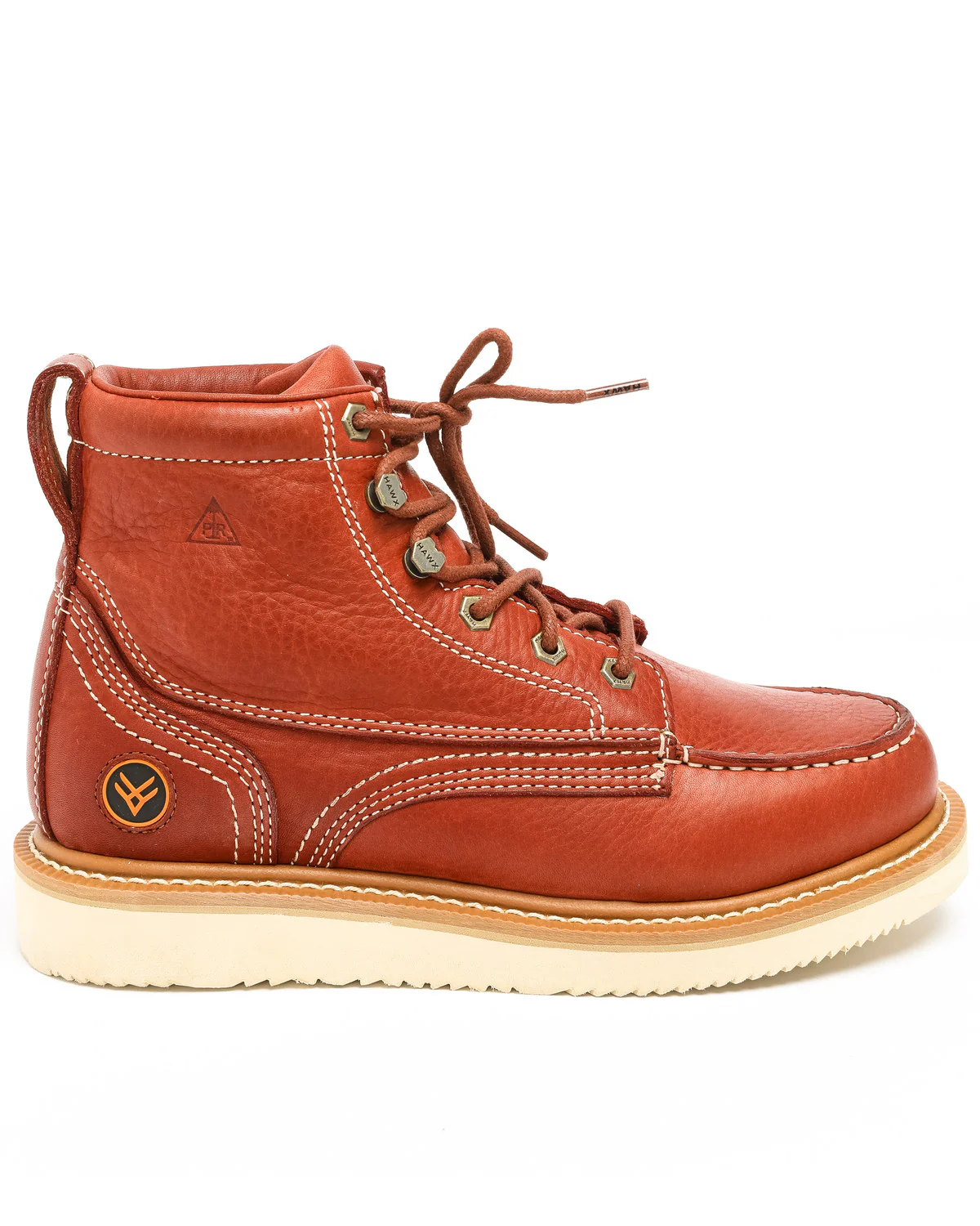 Men's 6" Grade Work Boots - Moc Toe - Image 4