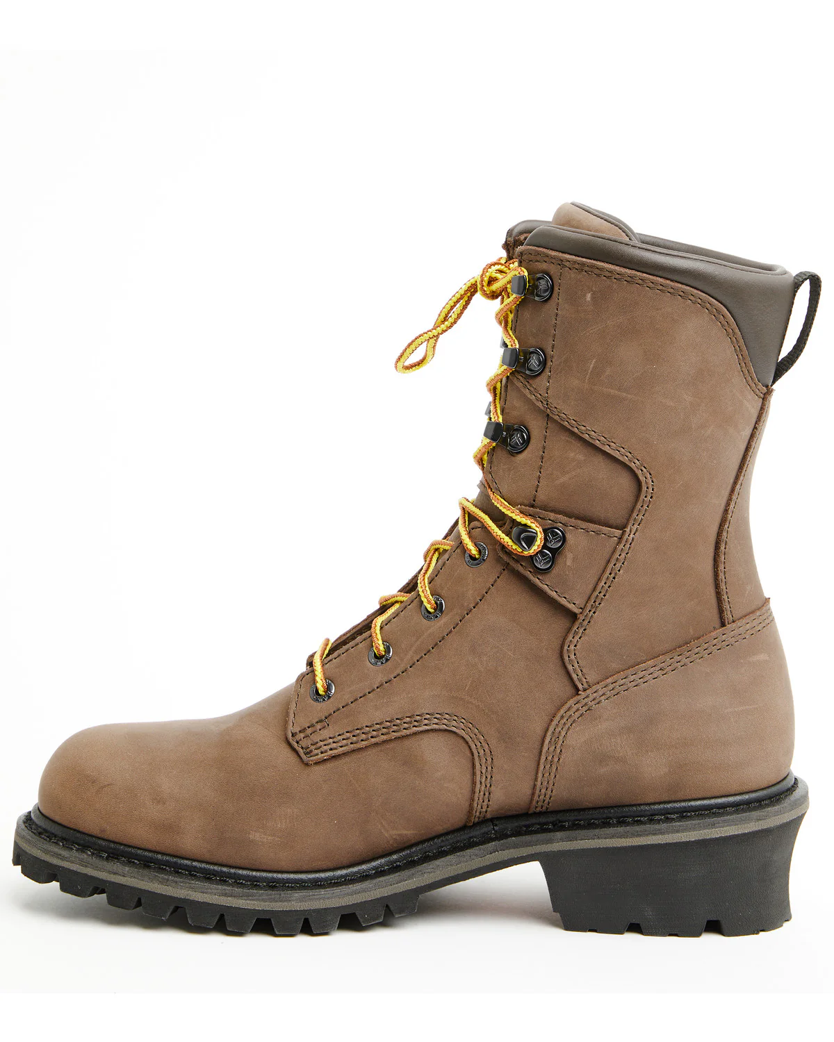 Men's 8" Logger Lace-Up Work Boot - Soft Toe - Image 3
