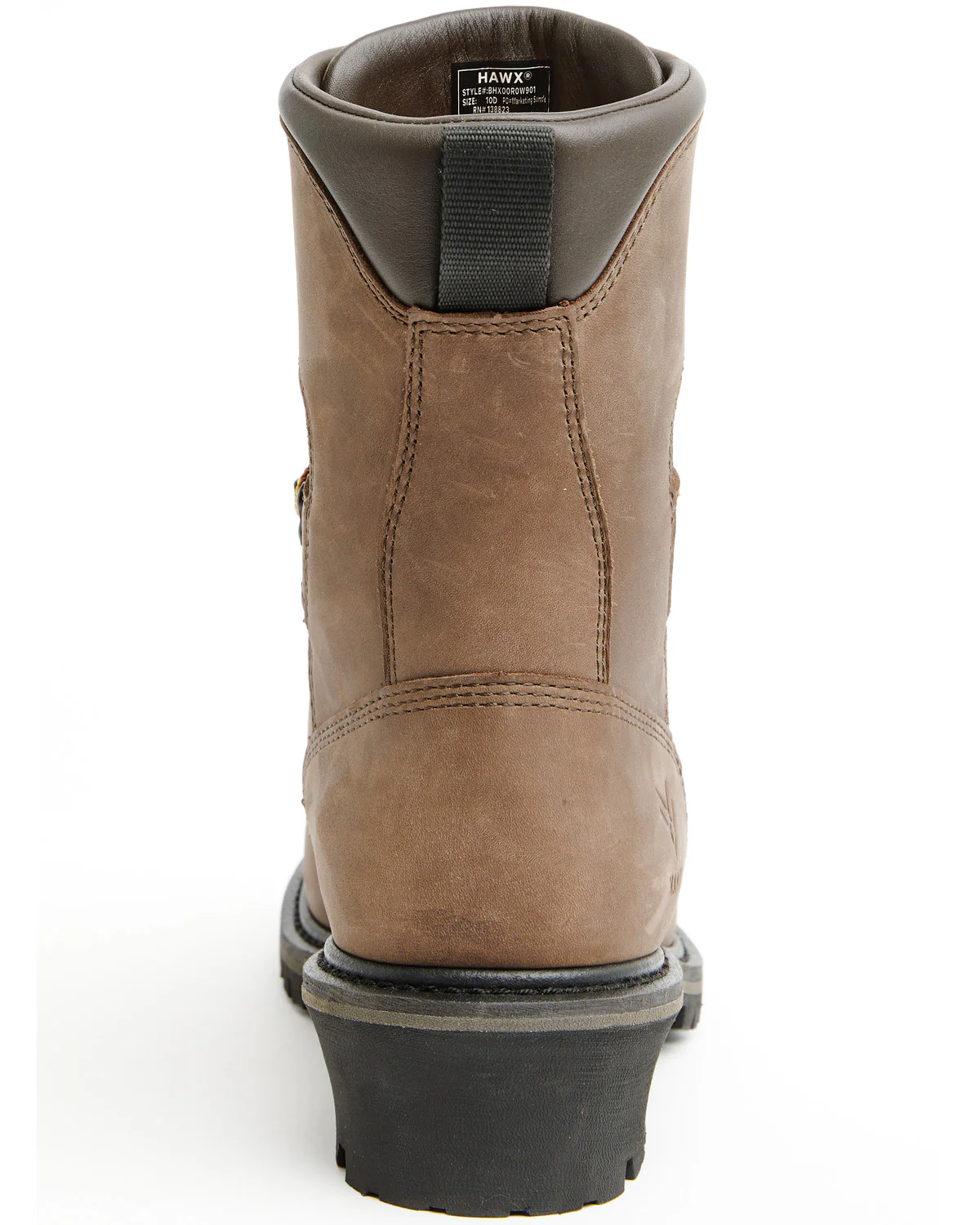 Men's 8" Logger Lace-Up Work Boot - Soft Toe - Image 5