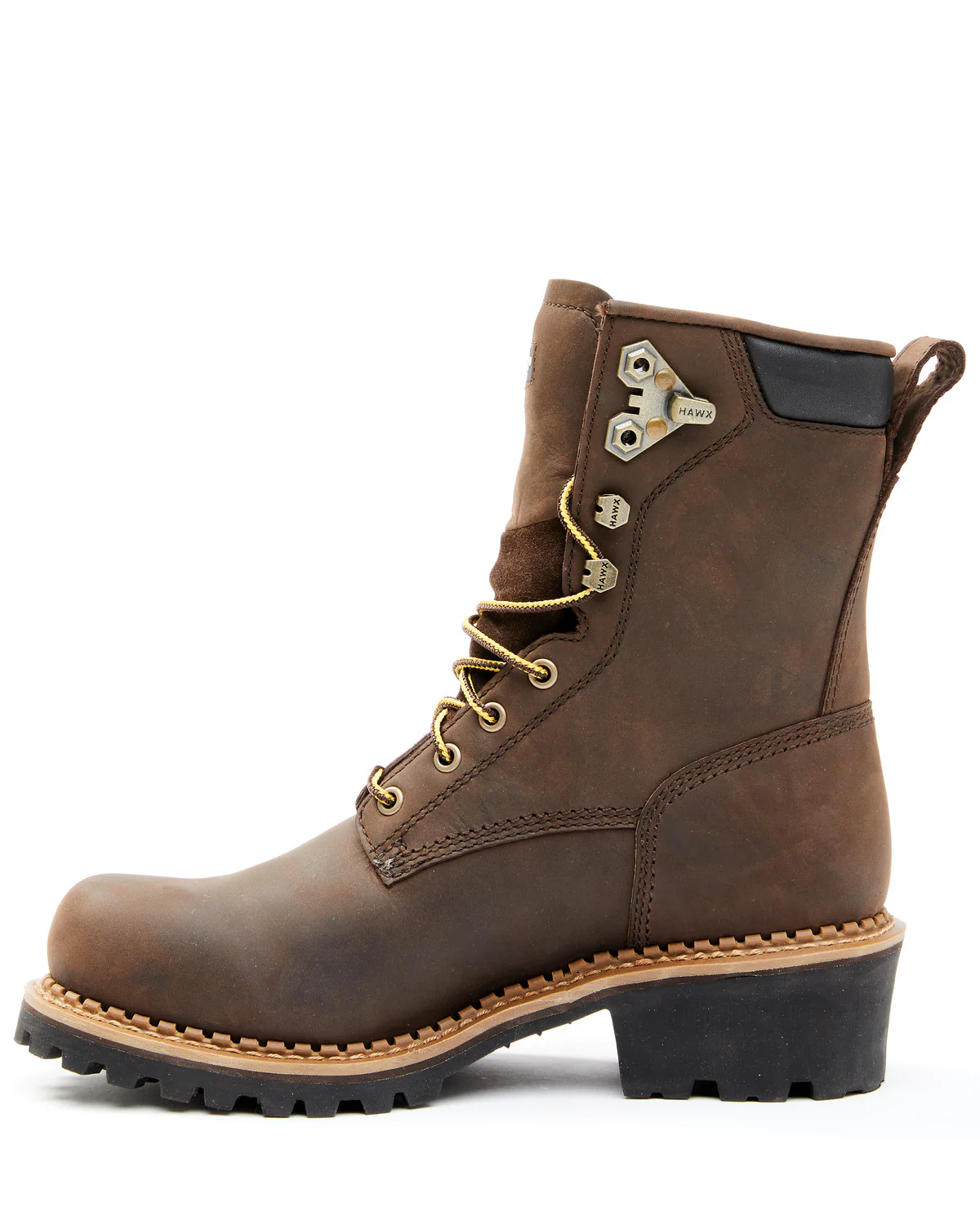 Men's 8" Waterproof Logger Boots - Soft Toe - Image 3