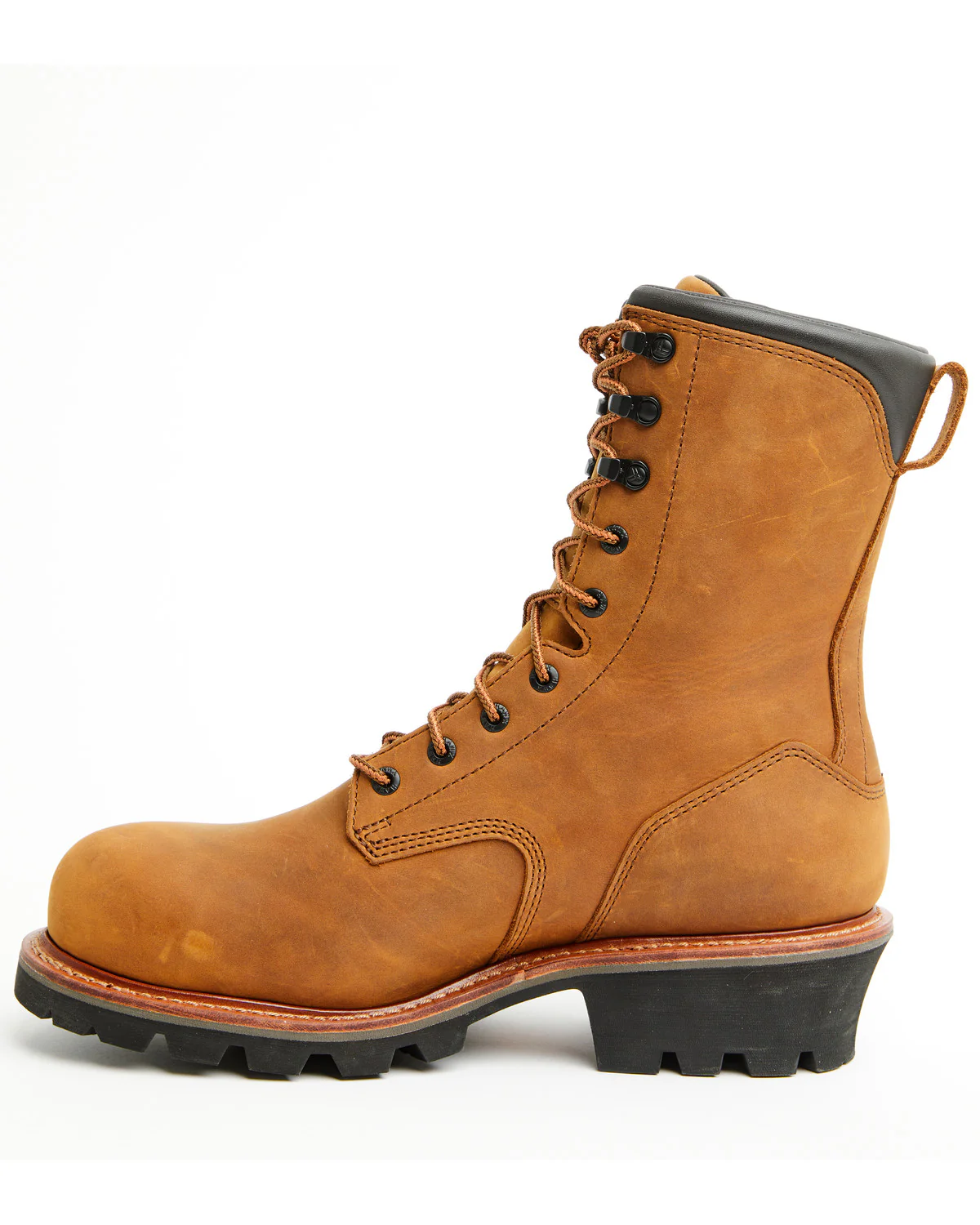 Men's 9" Logger Lace-Up Waterproof Work Boot - Composite Toe - Image 3