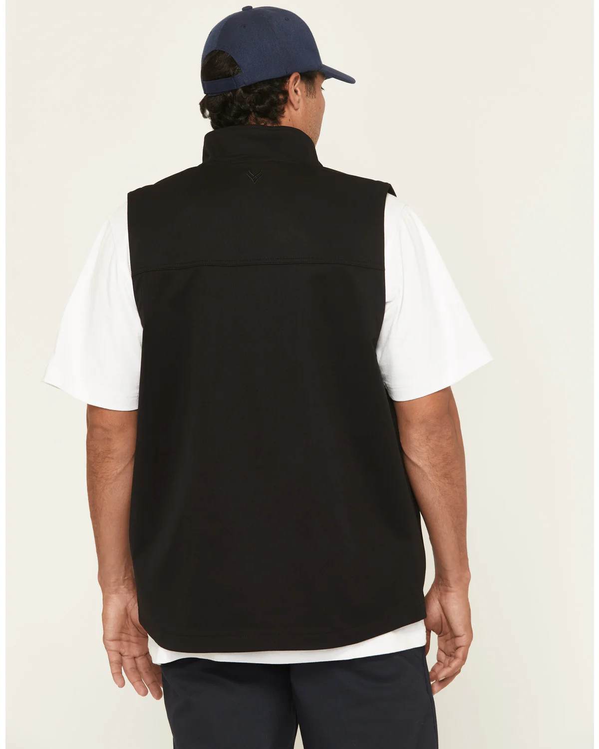 Men's Burr Solid Zip-Up Stretch Vest - Image 4