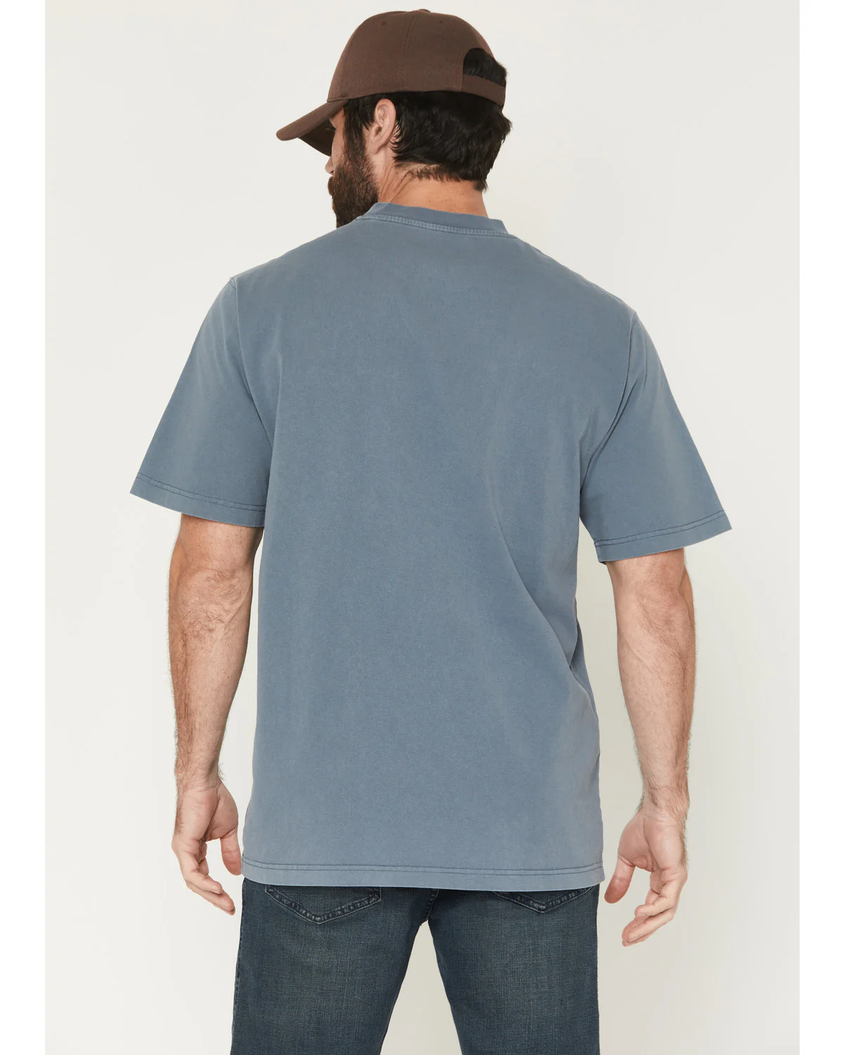 Men's Forge Solid Short Sleeve Pocket Work Shirt - Image 4