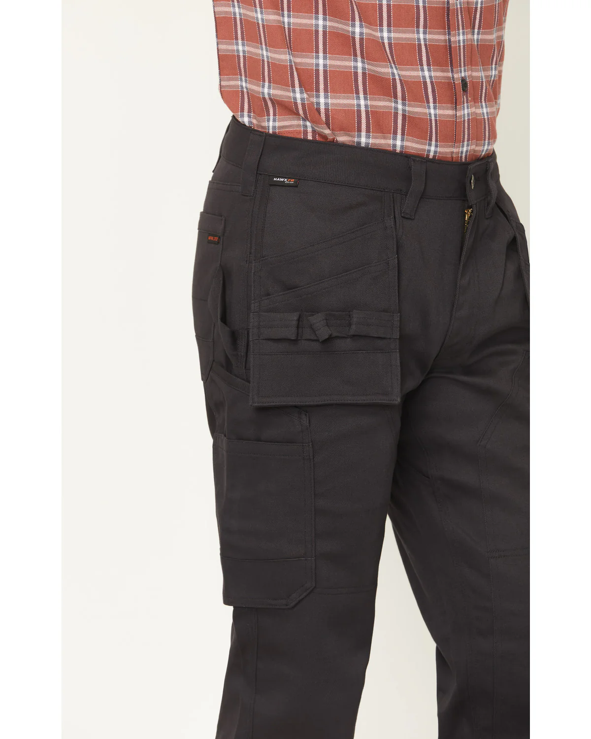 Men's FR Nail Biter Straight Solid Canvas Utility Pants - Image 2