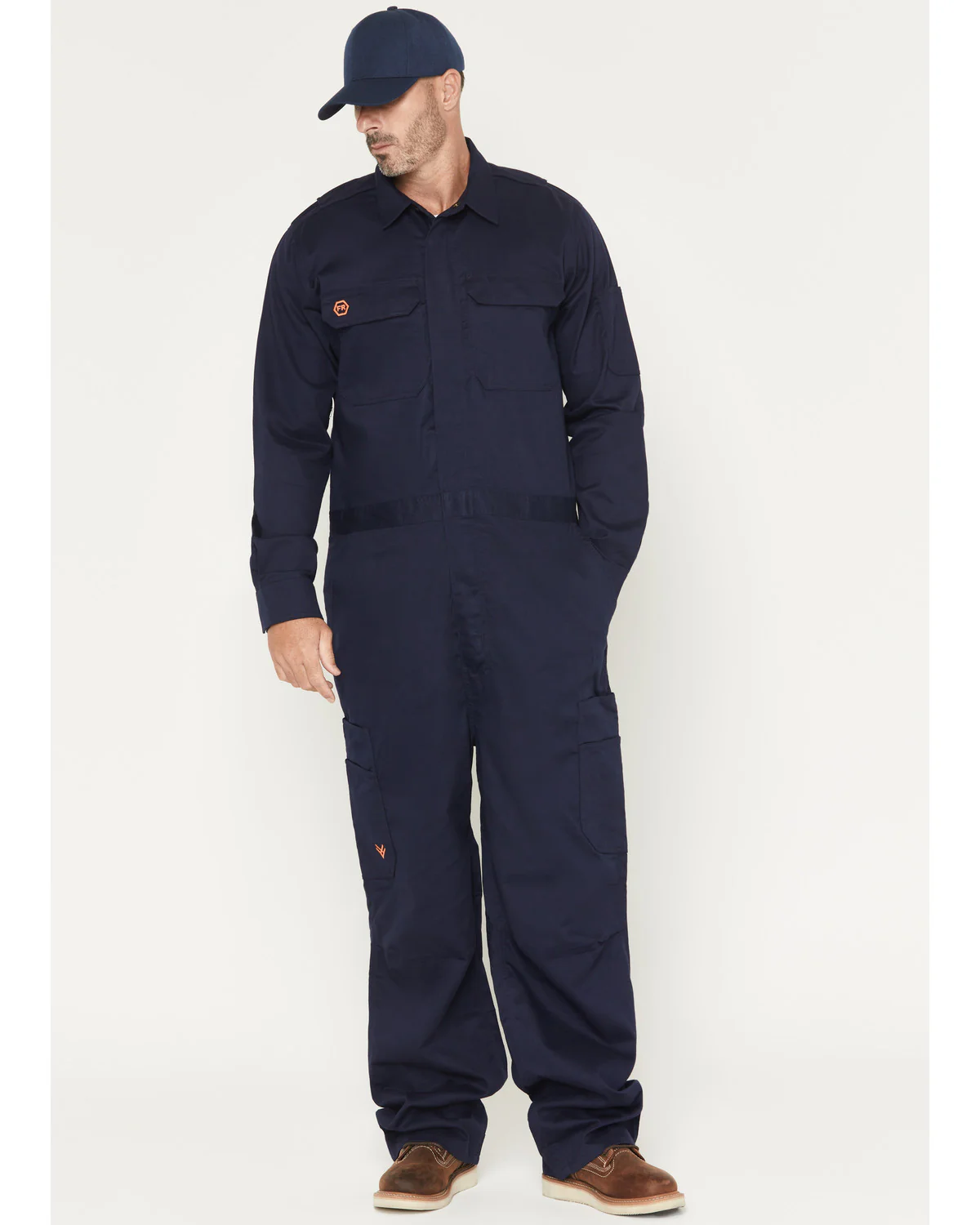 Men's FR Solid Coveralls