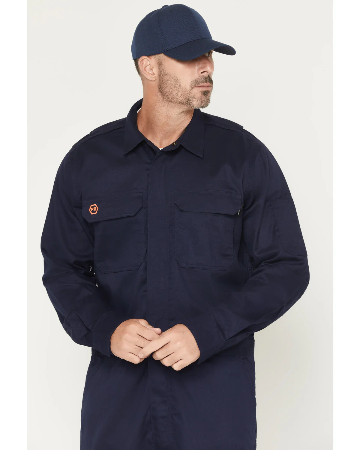 Men's FR Solid Coveralls - Image 2