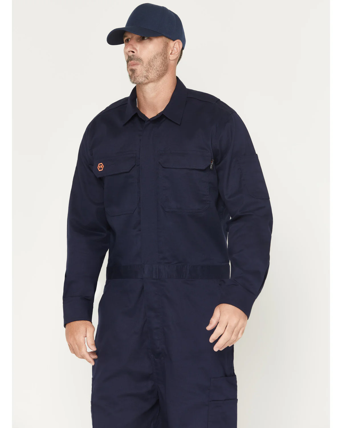 Men's FR Solid Coveralls - Image 3