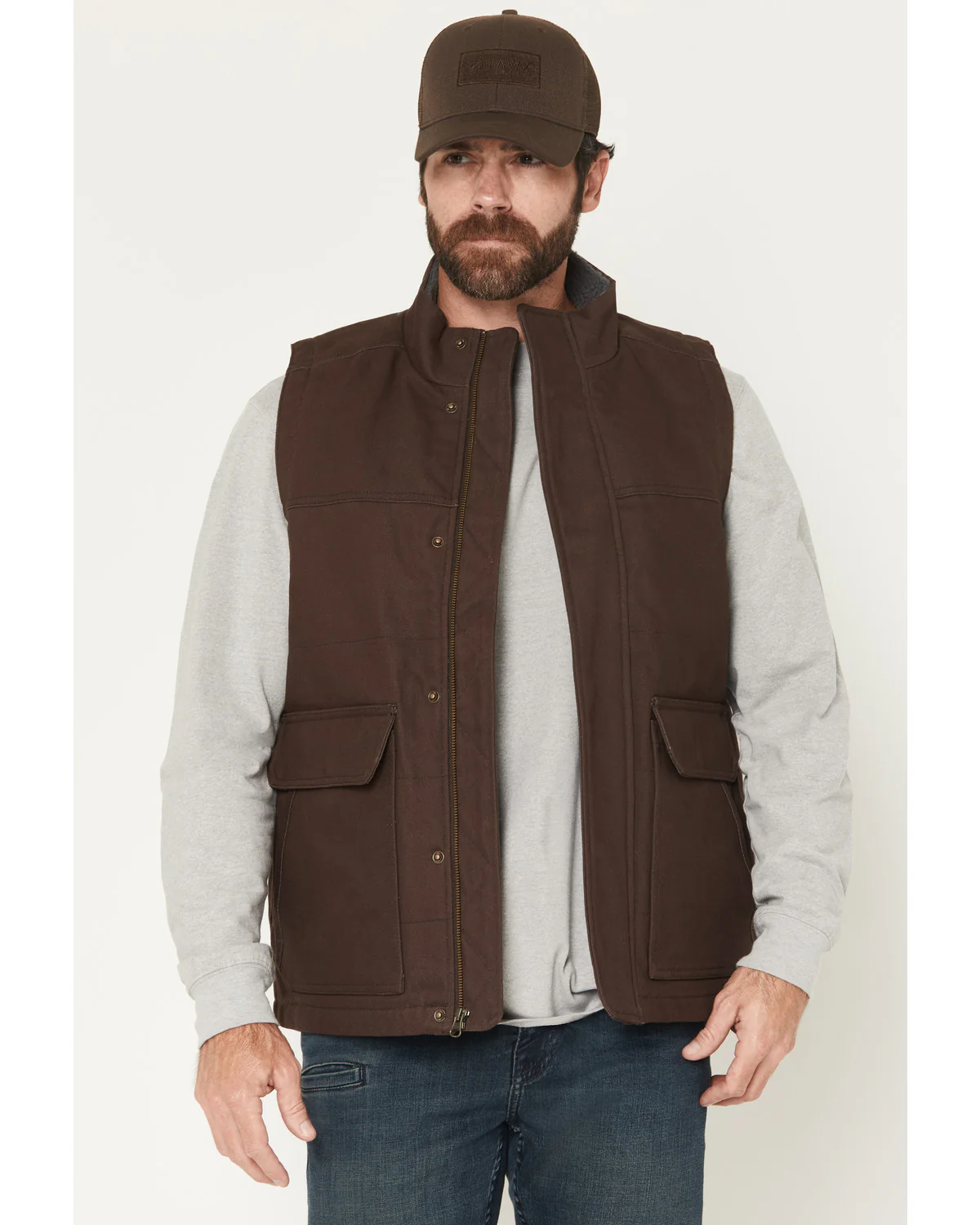 Men's Granderson Solid Duck Canvas Vest