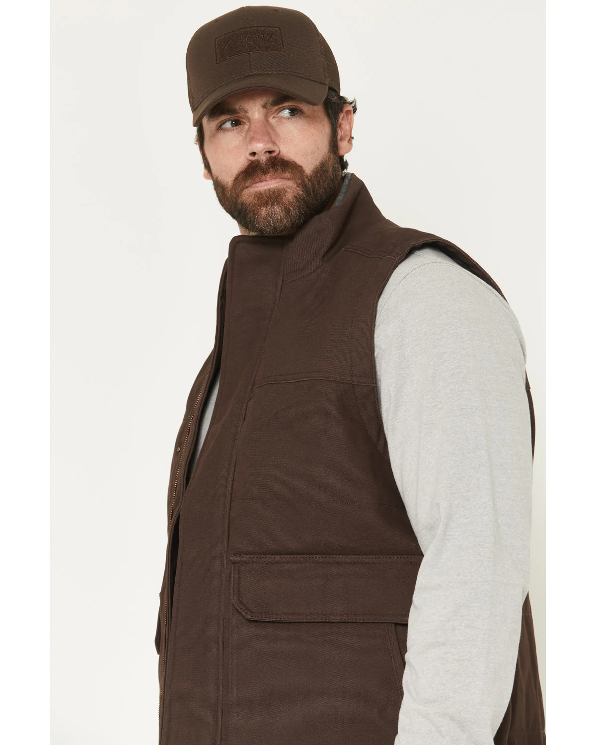 Men's Granderson Solid Duck Canvas Vest - Image 2