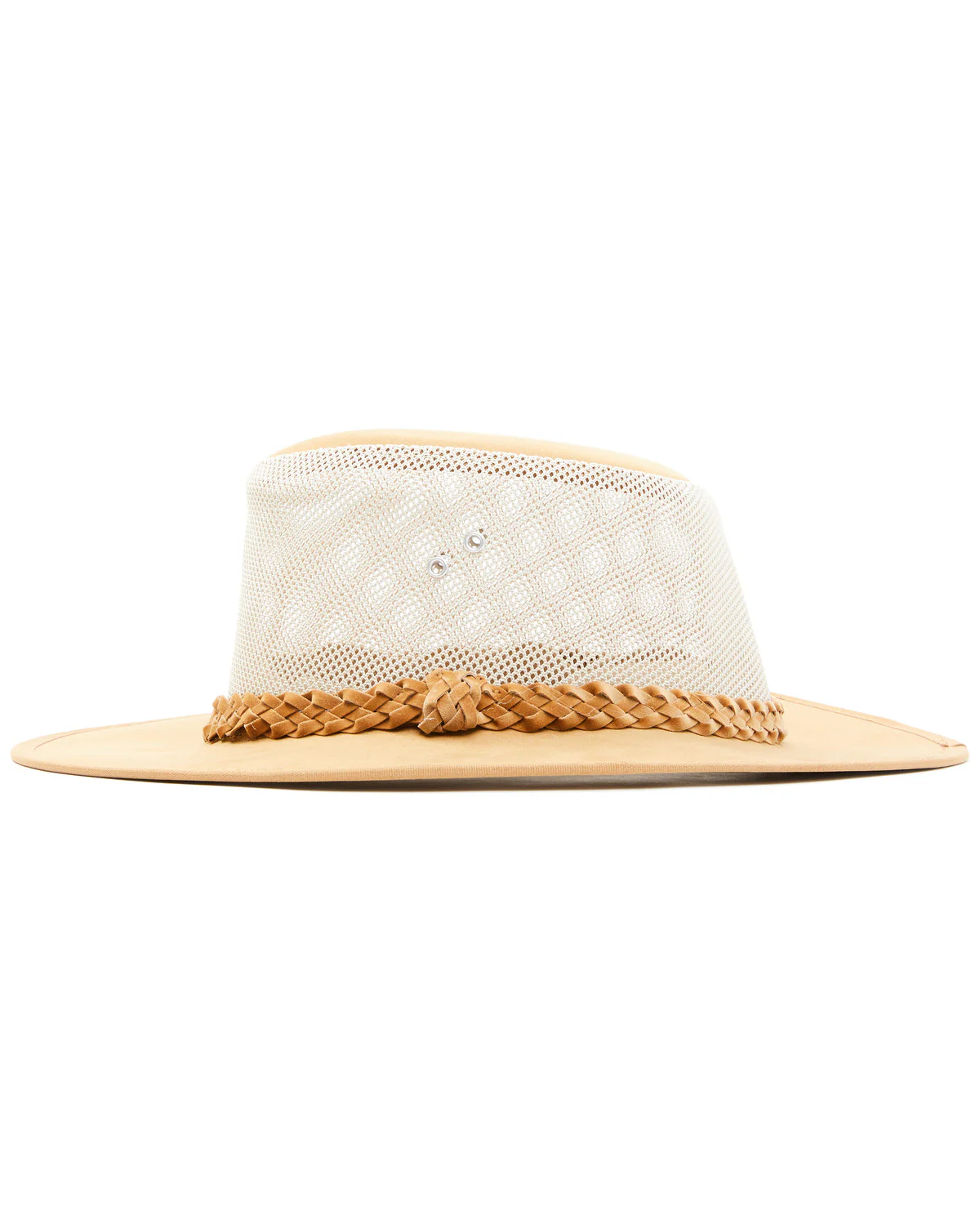 Men's Soaker Mesh Side Work Sun Hat - Image 3