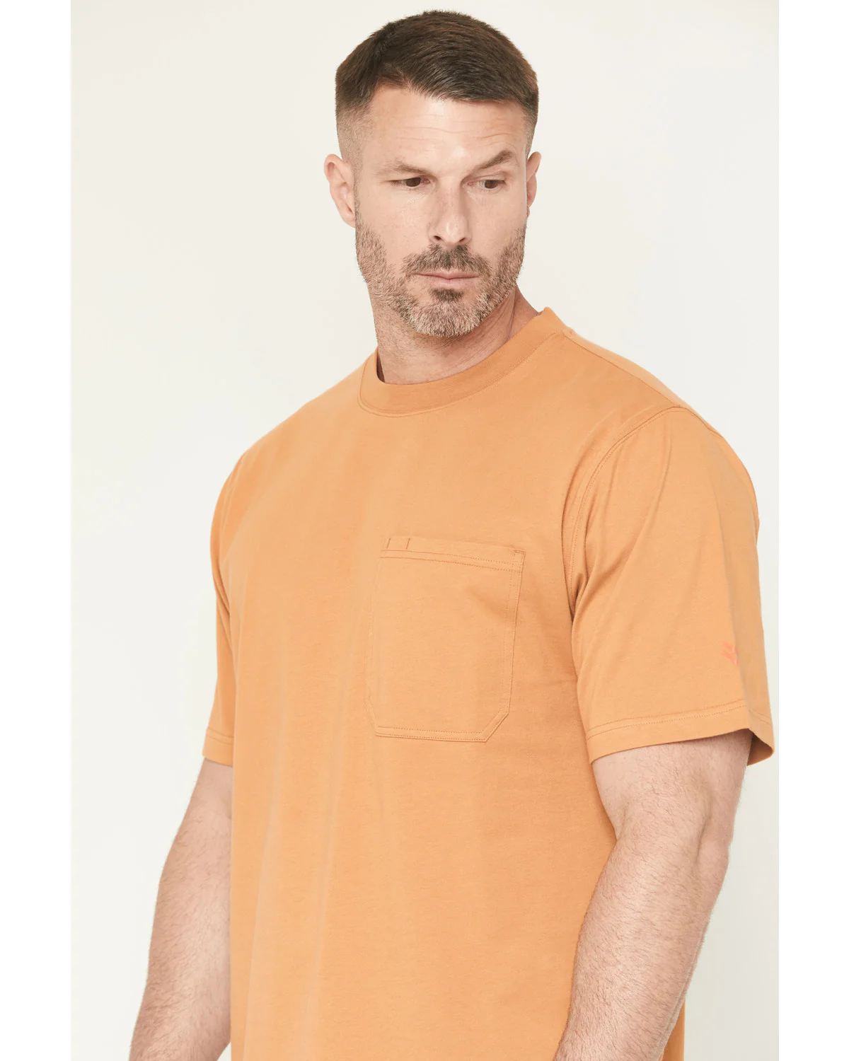 Men's Solid Wrench Short Sleeve Graphic Work T-Shirt - Image 3
