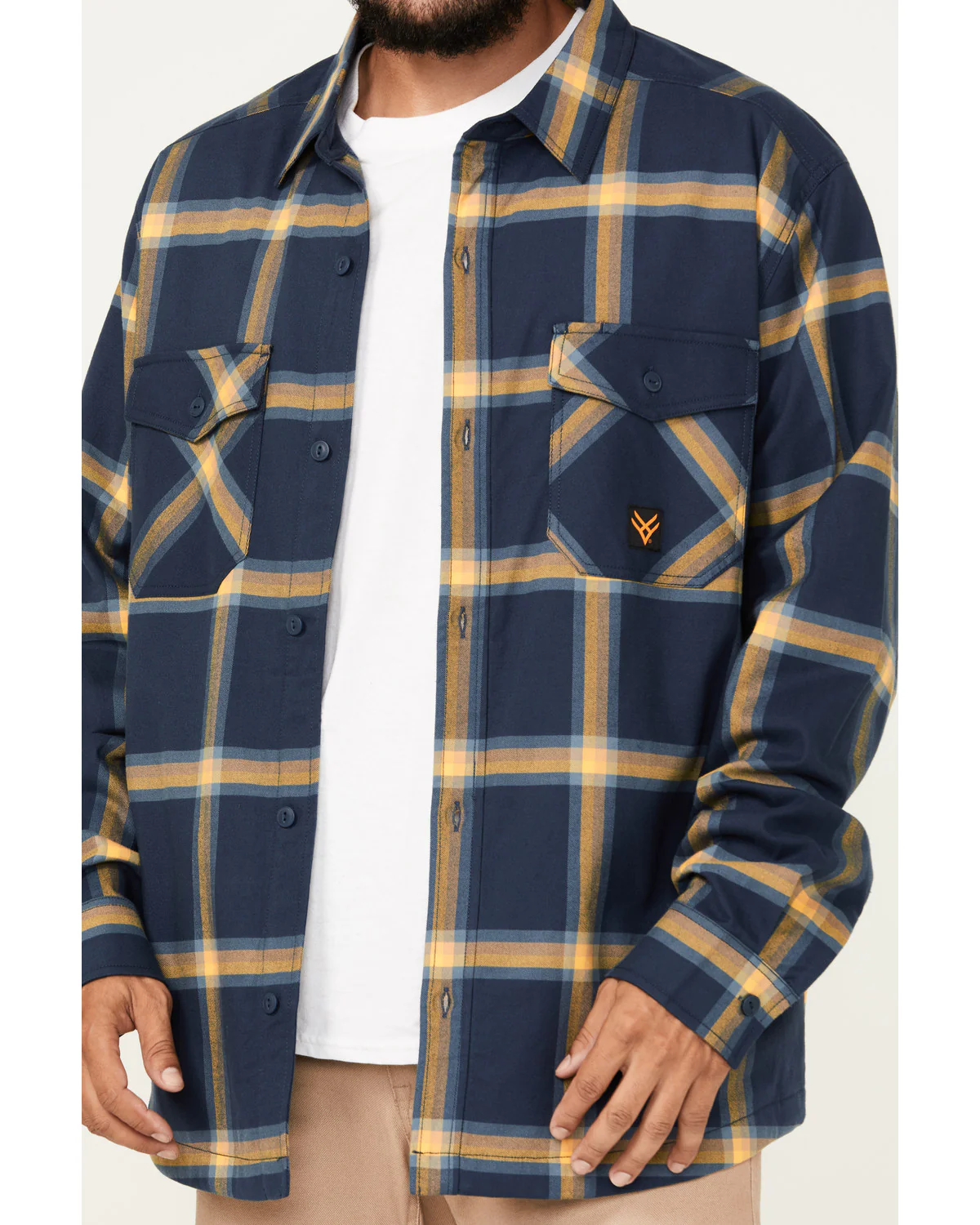 Men's Thermal Lined Flannel Work Shirt Jacket - Image 3