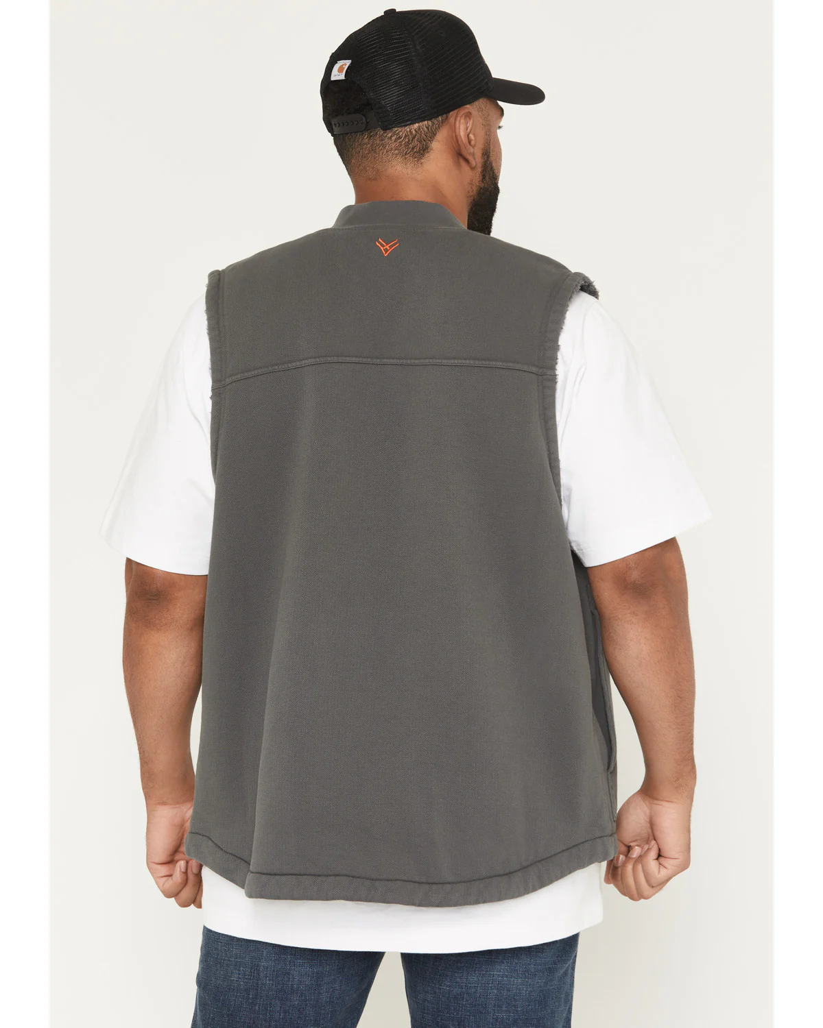 Men's Union Sherpa Lined Fleece Vest - Image 4