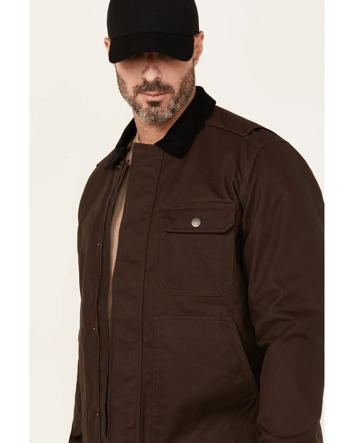 Men's Oakdale Solid Chore Coat - Image 2