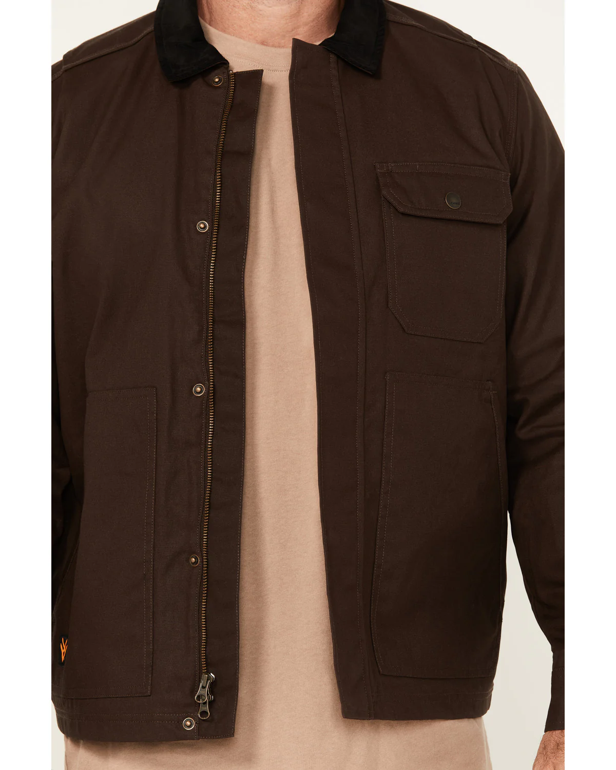Men's Oakdale Solid Chore Coat - Image 3