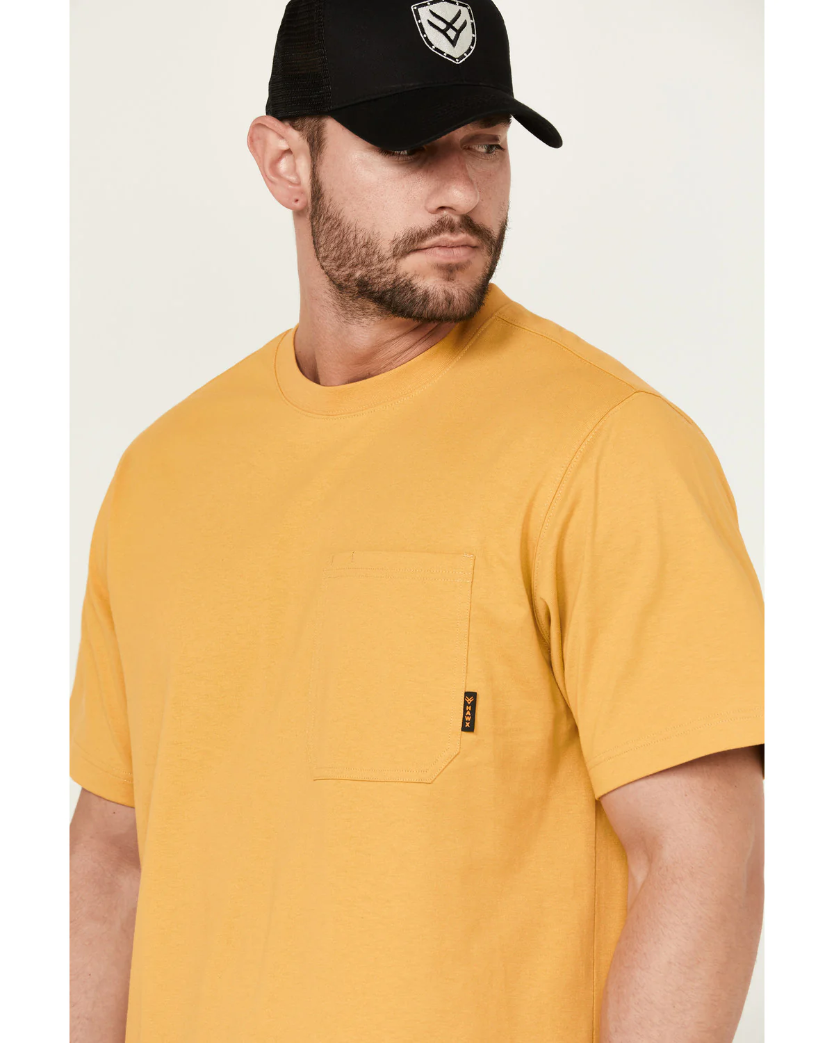 Men's Short Sleeve Solid Knit Forge Work T-Shirt - Image 2
