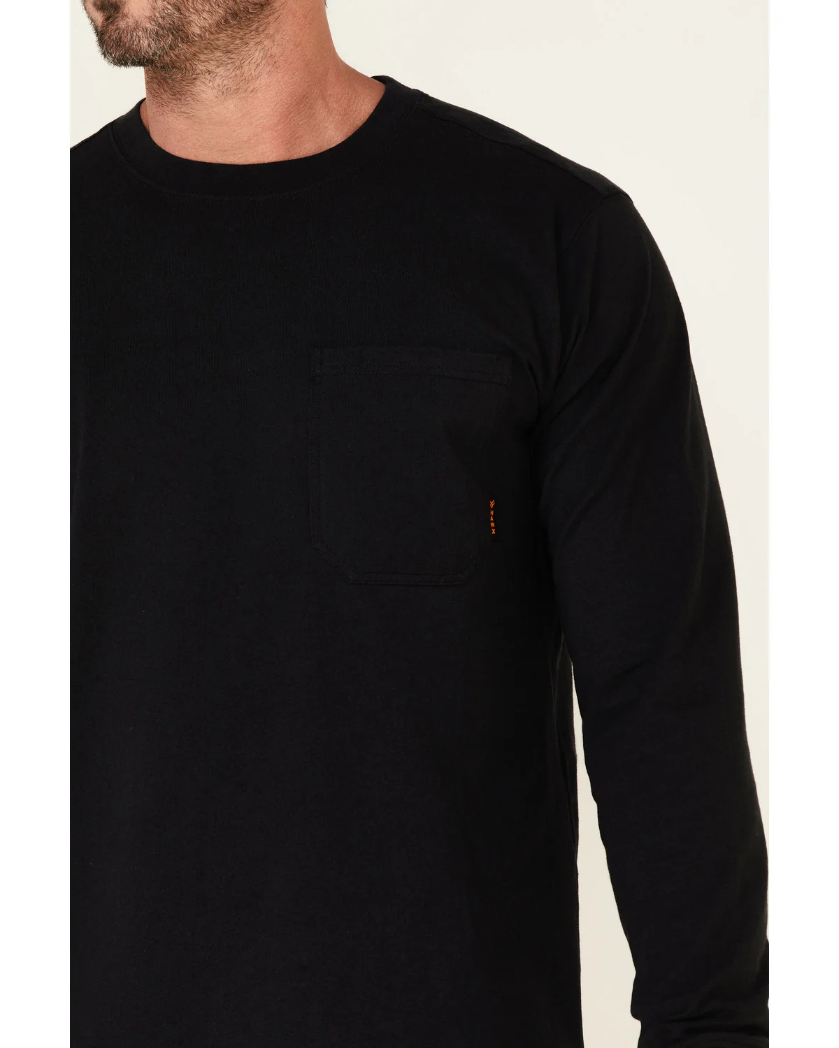Men's Solid Forge Long Sleeve Work Pocket T-Shirt - Big - Image 3