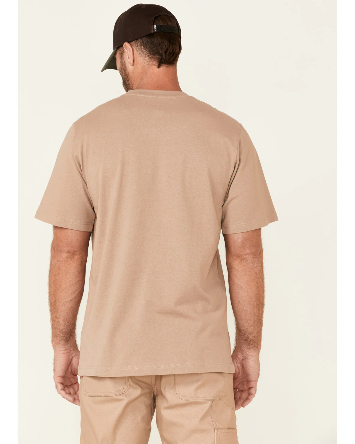 Men's Solid Natural Forge Short Sleeve Work Pocket T-Shirt - Tall - Image 4
