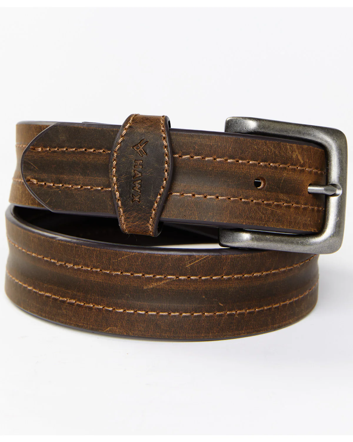 Men's Textured Leather Belt